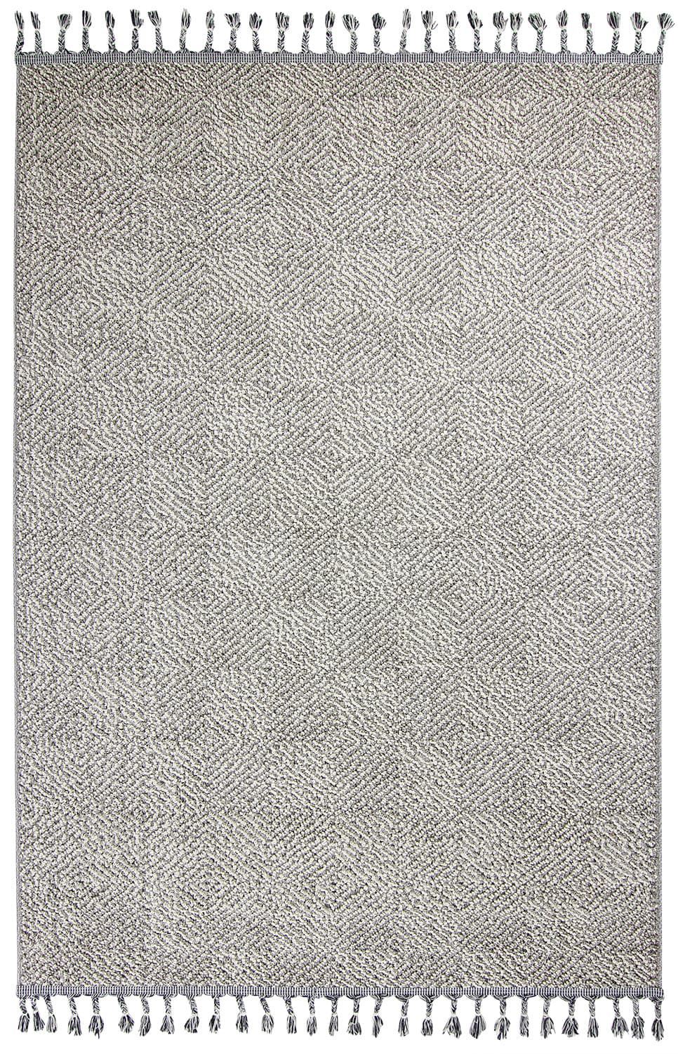 Shaggy - Indoor/Outdoor Dakota (grå) (Størrelse: 240 x 340 cm)