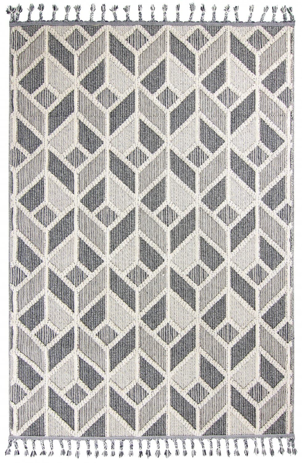 Shaggy - Indoor/Outdoor Jena (multi) (Størrelse: 240 x 340 cm)