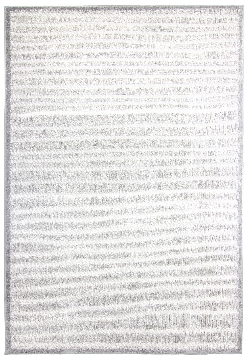 Shaggy Indoor-Outdoor - Kendall (cream/grå) (Størrelse: 240 x 340 cm)