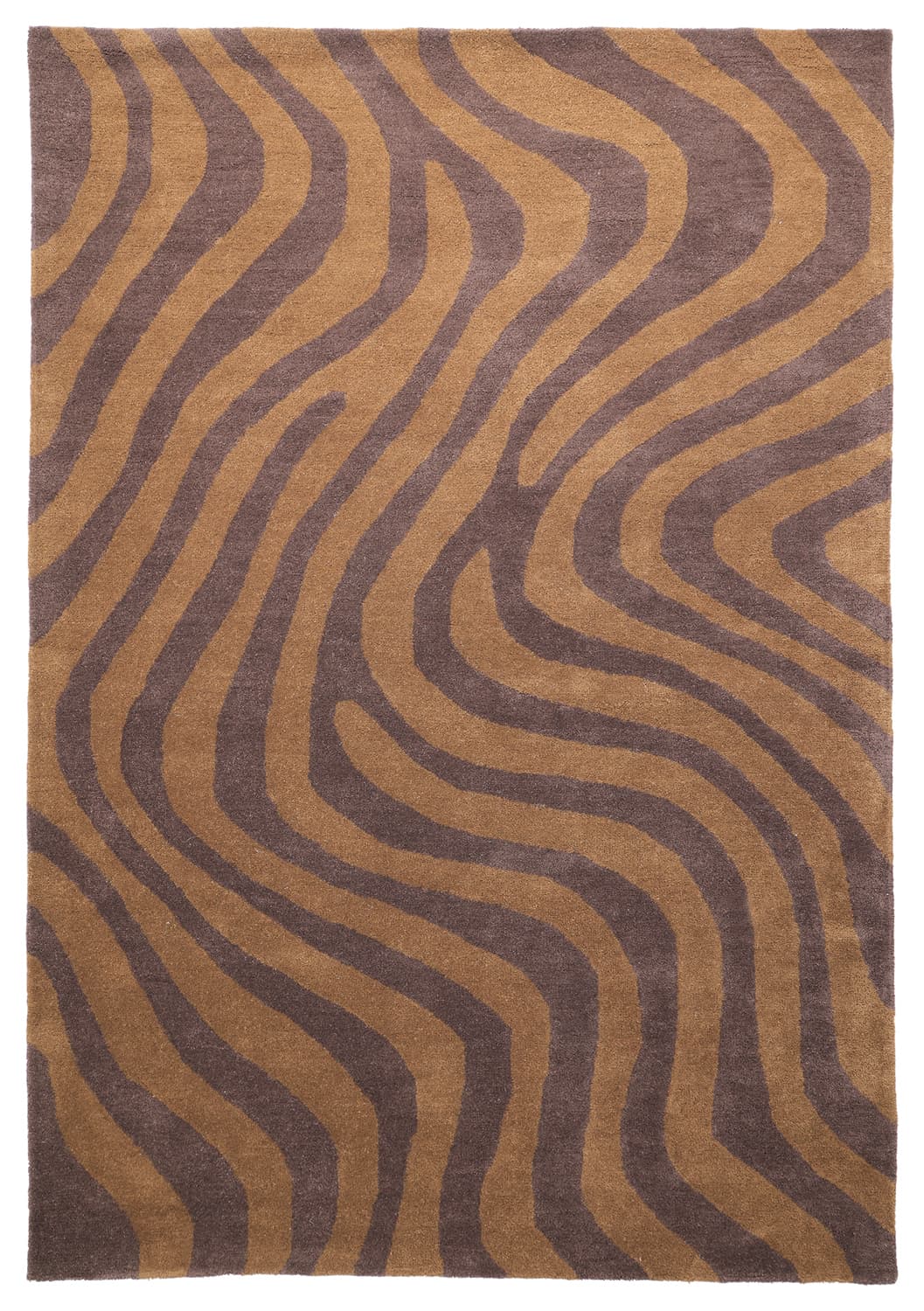 Ullteppe - Aiz Hand Tufted Wool Premium (brun) (Størrelse: 200 x 290 cm)