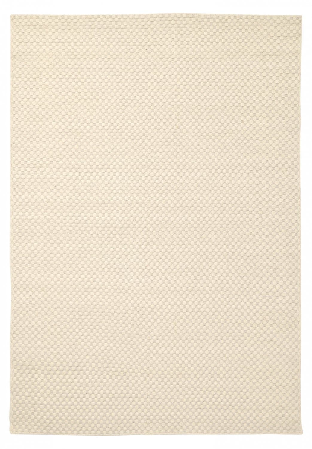 Ullteppe - Ovelia (beige/hvit) (Størrelse: 200 x 290 cm)