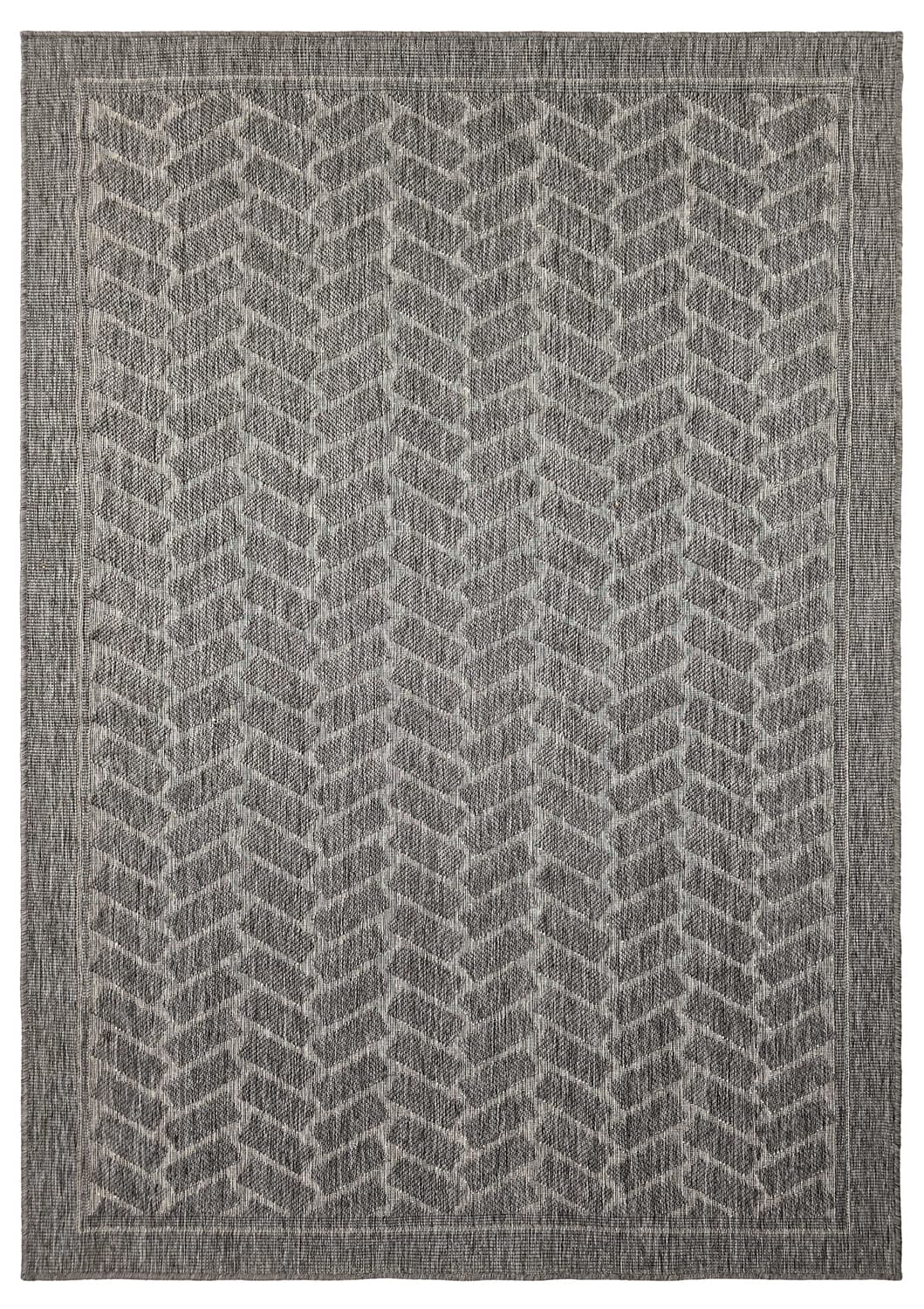 Innendørs/Utendørs tepper - Aria (grå) (Størrelse: 160 x 230 cm)