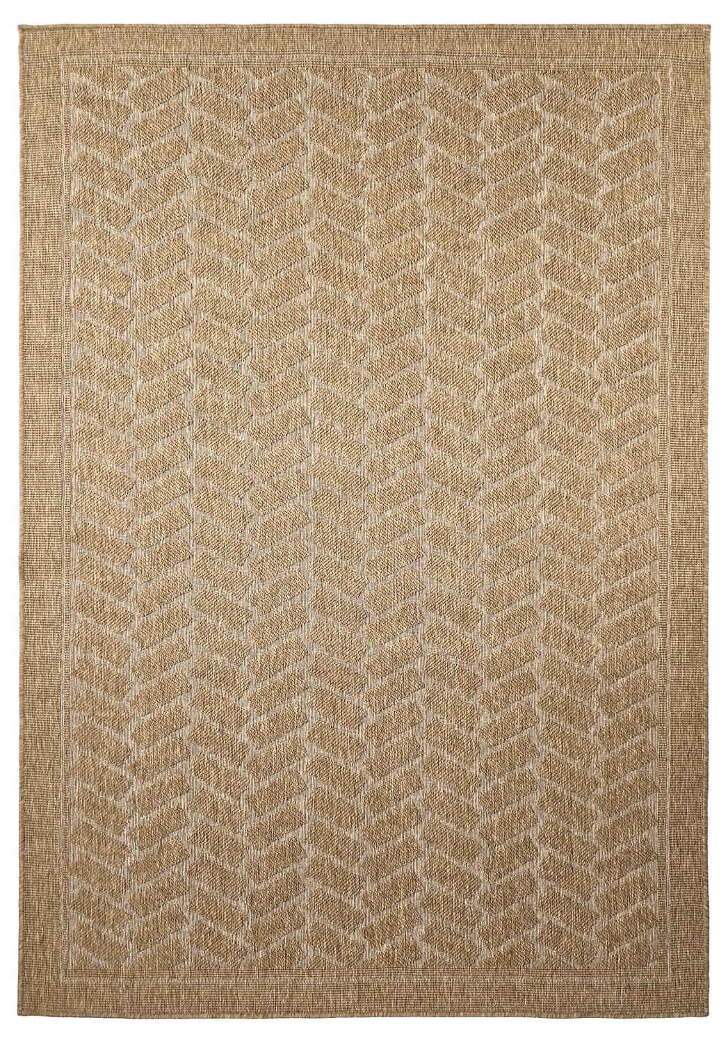 Innendørs/Utendørs tepper - Aria (jute) (Størrelse: 200 x 290 cm)