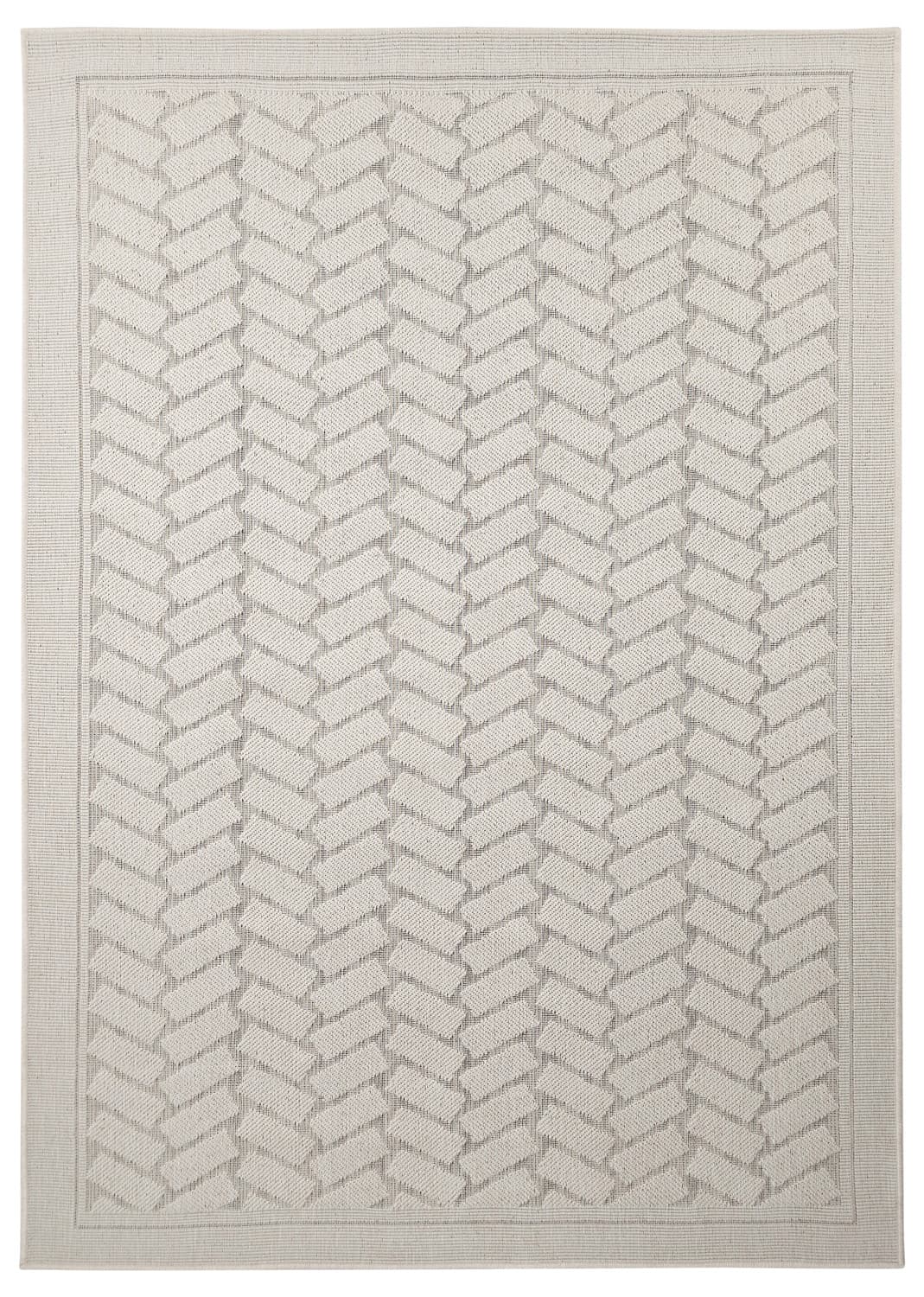 Innendørs/Utendørs tepper - Aria (off-white) (Størrelse: 200 x 290 cm)