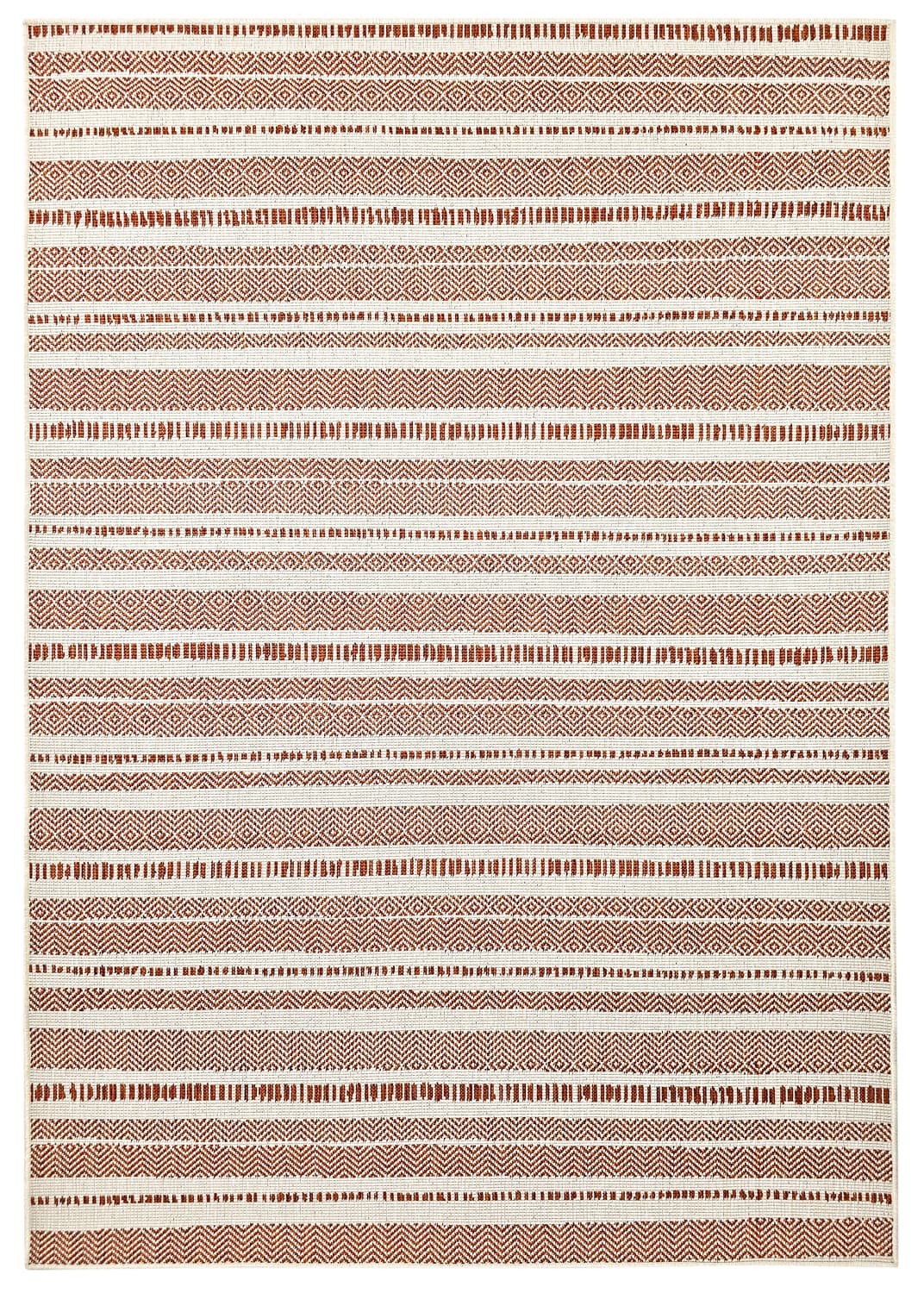 Innendørs/Utendørs tepper - Ethan (oransje) (Størrelse: 160 x 230 cm)