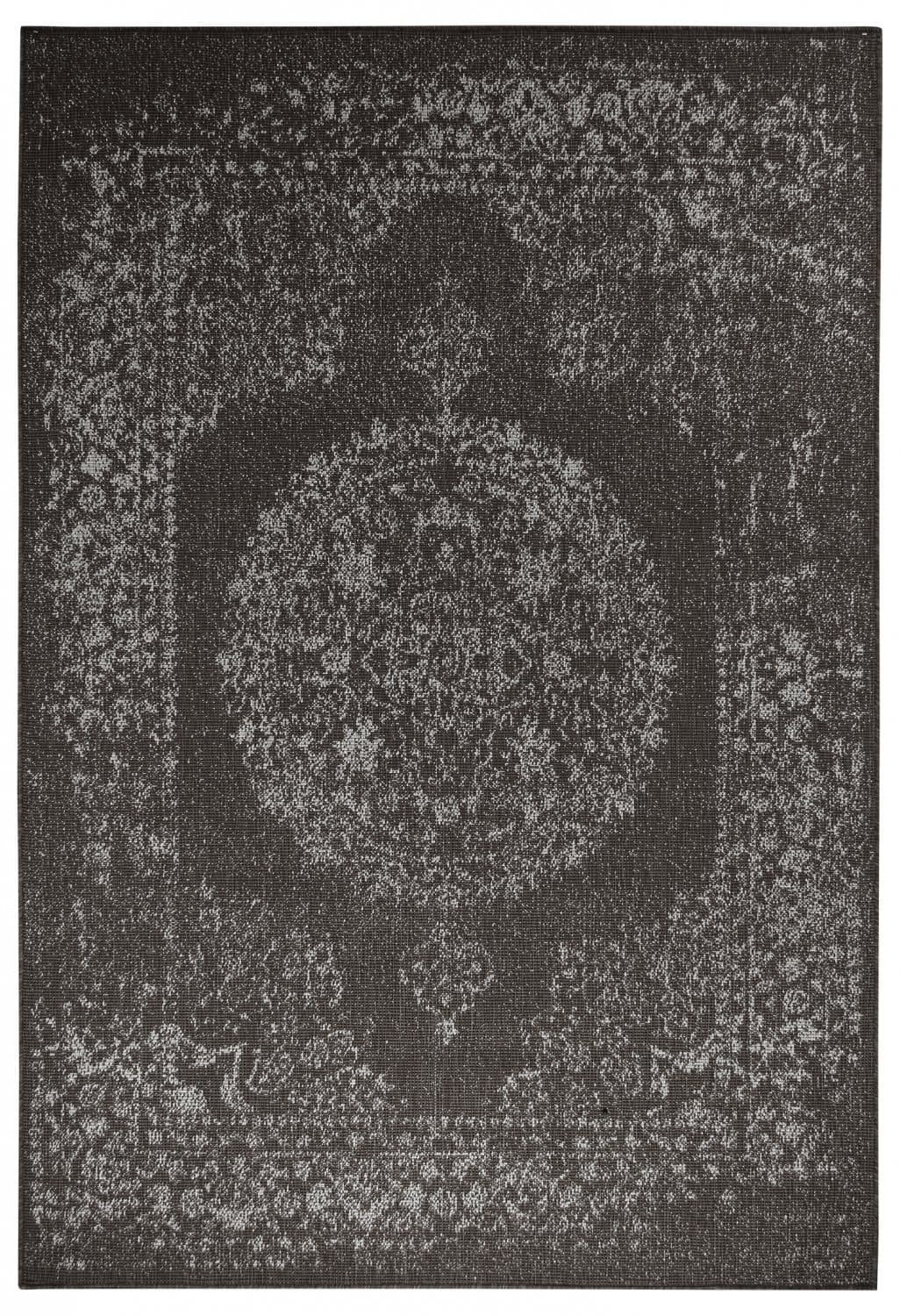 Innendørs/Utendørs tepper - Ellstin (svart) (Størrelse: 200 x 290 cm)