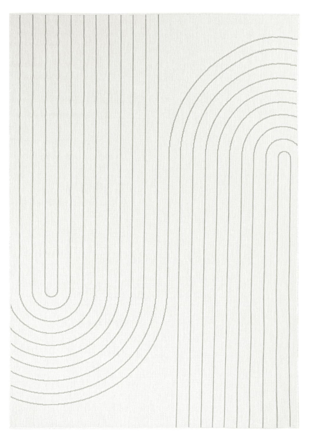 Innendørs/Utendørs tepper - Gordo (grå) (Størrelse: 160 x 230 cm)
