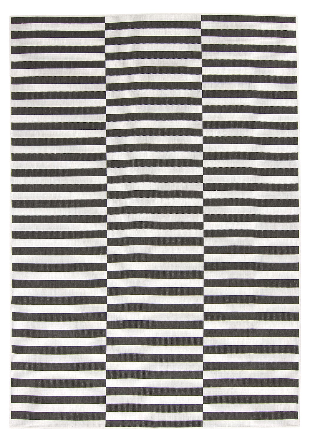 Innendørs/Utendørs tepper - Roscoe (svart) (Størrelse: 200 x 290 cm)