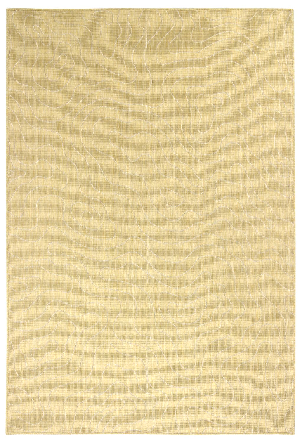 Innendørs/Utendørs tepper - Thurman (gul) (Størrelse: 200 x 290 cm)