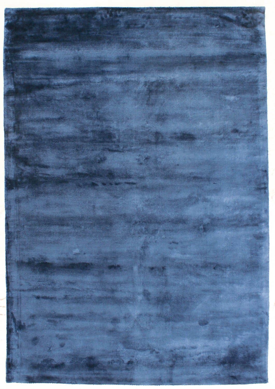 Viskoseteppe - Jodhpur Special Luxury Edition (blå) (Størrelse: 200 x 200 cm (firkantet form))