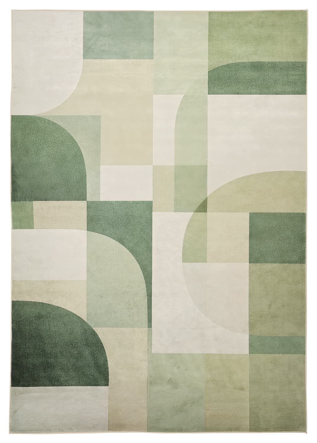 Wilton-teppe - Alexandra (grønn/kremfarget) (Størrelse: 200 x 280 cm)