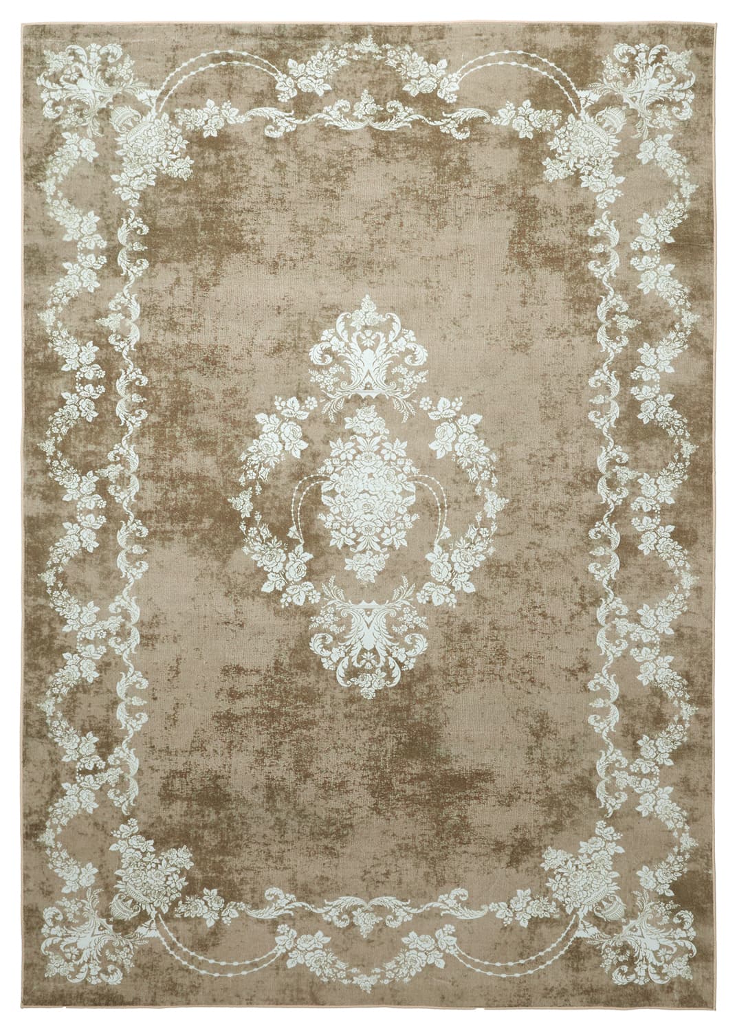 Wilton-teppe - Taknis (beige) (Størrelse: 200 x 280 cm)